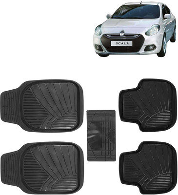 Kingsway PVC Tray Mat For  Renault Scala(Black)
