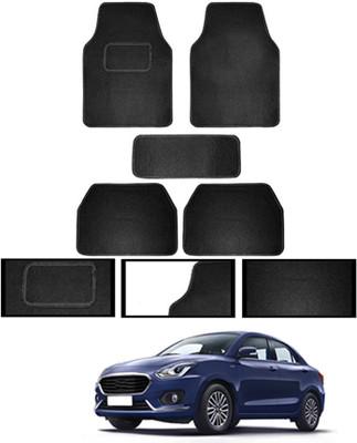 MATIES Fabric Standard Mat For  Maruti Suzuki Swift Dzire(Black)