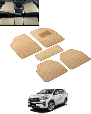 MSNP Leatherite Standard Mat For  Universal For Car(Beige)