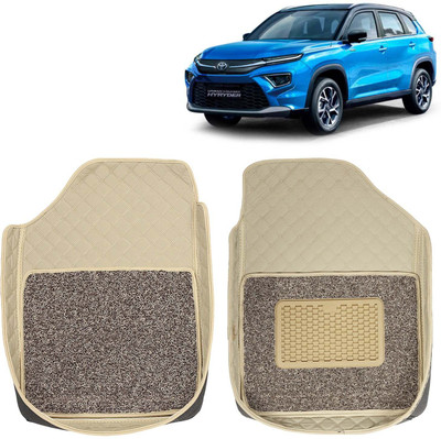 Kingsway Leatherite 7D Mat For  Toyota Urban Cruiser Hyryder(Beige)