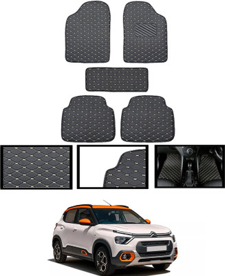 ABJD Leatherite Standard Mat For  Citroen C3(Black)