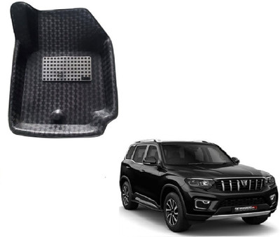 ROSHNEER ENTERPRISES PVC Tray Mat For  Mahindra Scorpio(Black)