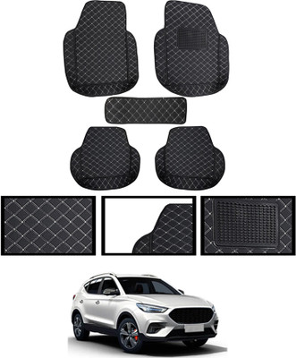 MSNP Leatherite Standard Mat For  MG Astor(Black)