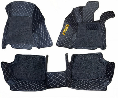Auckkien Leather 7D Mat For  Maruti S-Presso(Black)