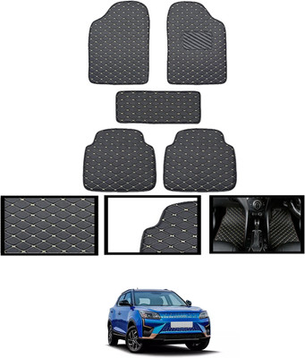 monolive Leatherite Standard Mat For  Mahindra Universal For Car(Black)