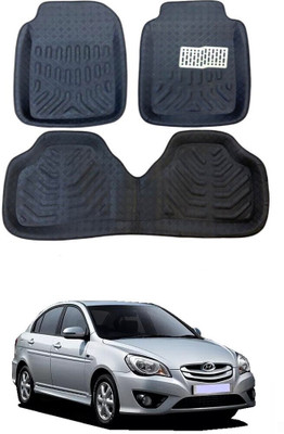 arneja trading company Polyutherine 3D Mat For  Hyundai Verna Transform(Black)