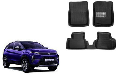 Autorepute Leather 5D Mat For  Tata Nexon(Black)