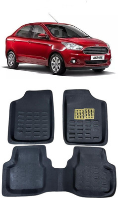 arneja trading company Polyutherine 3D Mat For  Ford Aspire(Black)