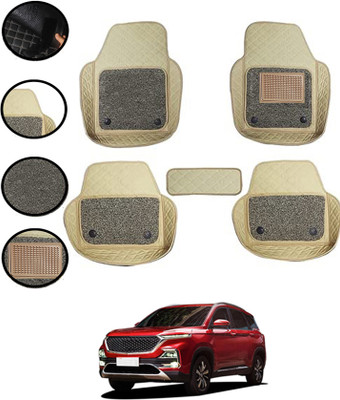 MATIES Leatherite 7D Mat For  MG Hector(Beige)