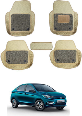 RKPSP Leatherite 7D Mat For  Tata Tigor EV(Beige)