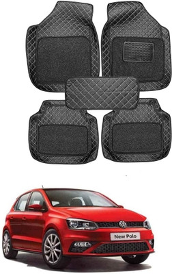 arneja trading company Leatherite 7D Mat For  Volkswagen Polo(Black)