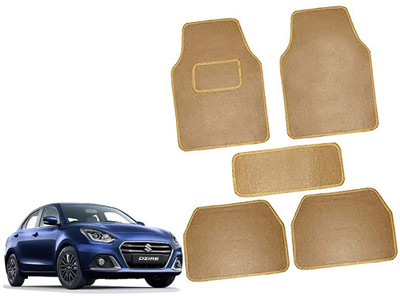 AUTO PEARL Polyester Standard Mat For  Maruti New Dzire(Beige)