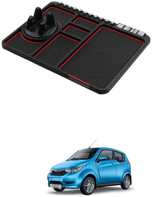 LOVMOTO Plastic Tray Mat For  Mahindra Reva(Multicolor)