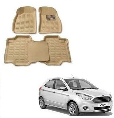 KBTR Plastic 3D Mat For  Ford Figo(Beige)