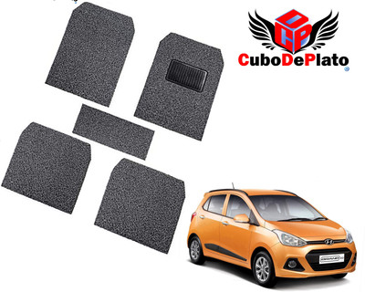 CuboDePlato PVC, Nylon Standard Mat For  Hyundai Grand i10(Grey)