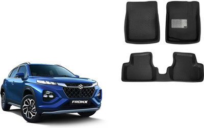Autorepute Leather 5D Mat For  Maruti Suzuki Fronx(Black)