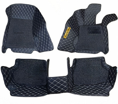 TOFIT ENTERPRISE Leather 7D Mat For  Hyundai i20 Active(Black)