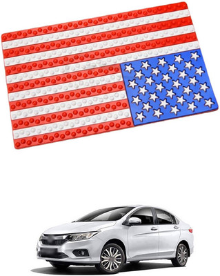 LOVMOTO Plastic Tray Mat For  Honda City(Multicolor)
