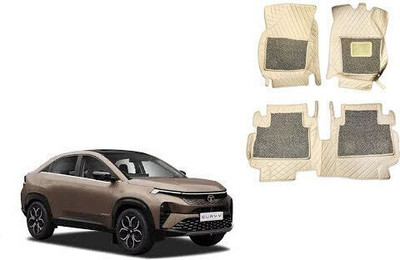 Autorepute Leather 7D Mat For  Tata Curvv(Beige)