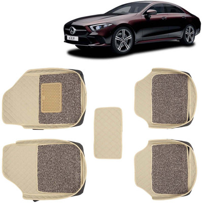 Kingsway Leatherite 7D Mat For  Mercedes Benz CLS-Class(Beige)