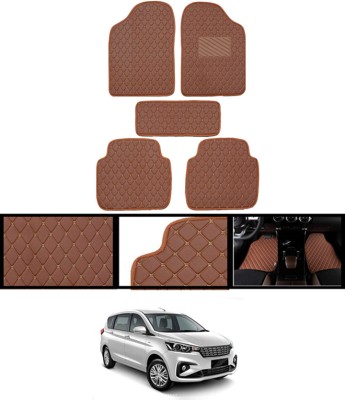 MSNP Leatherite Standard Mat For  Maruti Suzuki Ertiga(Brown)