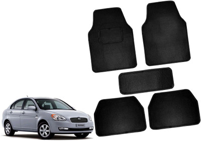 AUTO PEARL Polyester Standard Mat For  Maruti Versa(Black)