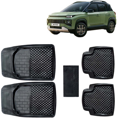 Kingsway PVC Tray Mat For  Hyundai Universal For Car(Black)