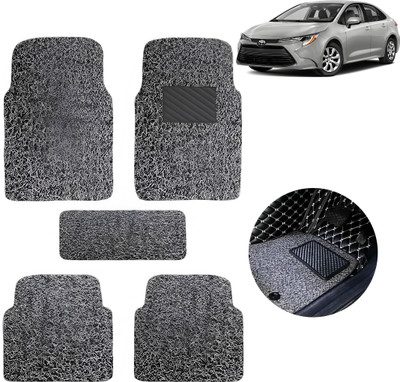 AutoRetail Vinyl Standard Mat For  Skoda Octavia(Grey)