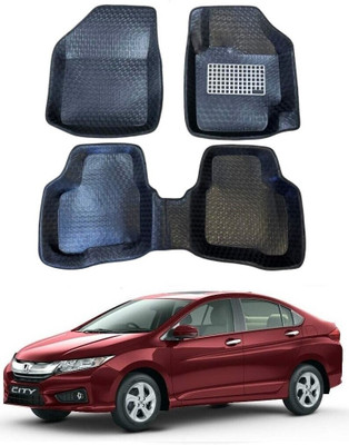 ARNEJA Polyutherine 5D Mat For  Honda City(Black)