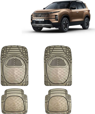 Kingsway PVC Standard Mat For  Tata Safari(Brown)
