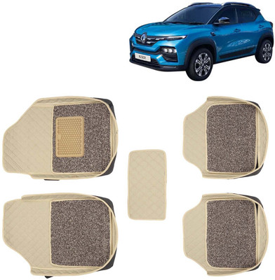 Kingsway Leatherite 7D Mat For  Renault Kiger(Beige)