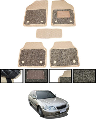 MATIES Leatherite 7D Mat For  Honda City(Beige)