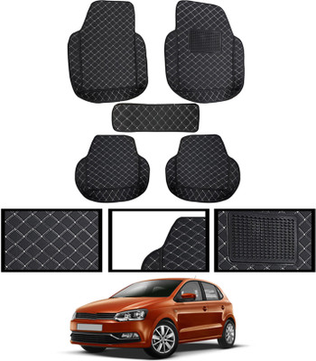 monolive Leatherite Tray Mat For  Volkswagen Polo(Black)