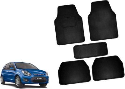AUTO PEARL Polyester Standard Mat For  Ford Figo(Black)