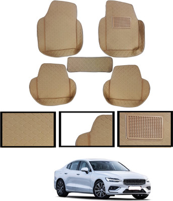 MATIES Leatherite 7D Mat For  Volvo S60(Beige)