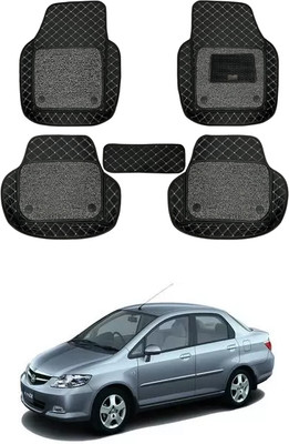 RKPSP Leatherite 7D Mat For  Honda City ZX(Black)