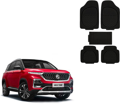 Autorepute Rubber Standard Mat For  MG Hector(Black)
