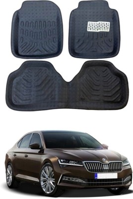 arneja trading company Polyutherine 3D Mat For  Skoda Superb(Black)