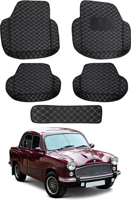 MATIES Leatherite 7D Mat For  HM Ambassador(Black)