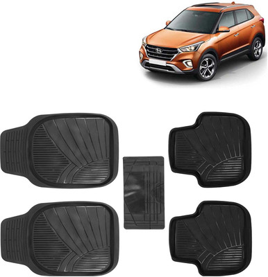 Kingsway PVC Tray Mat For  Hyundai Creta(Black)