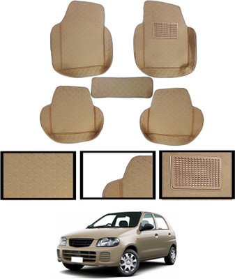 MSNP Leatherite 7D Mat For  Maruti Suzuki Alto(Beige)