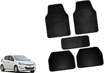 AUTO PEARL Polyester Standard Mat For  Maruti Ignis(Black)