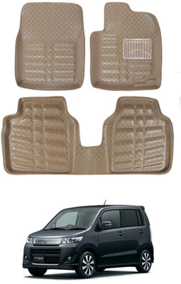 MATIES Plastic 5D Mat For  Maruti Suzuki WagonR Stingray(Beige)