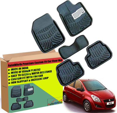 Autowhrib Plastic 3D Mat For  Maruti Suzuki Ritz(Black)