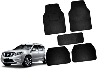 AUTO PEARL Polyester Standard Mat For  Tata Tiago(Black)