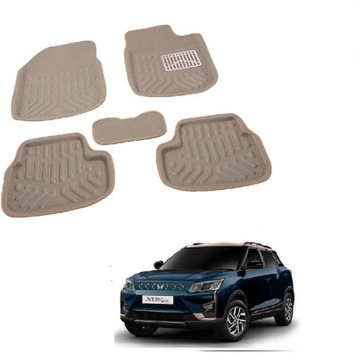 ROSHNEER ENTERPRISES PVC 3D Mat For  Mahindra XUV400(Beige)