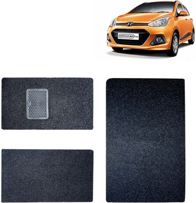 Kingsway PVC Standard Mat For  Hyundai Grand i10(Black)