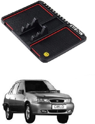 GS Grow n Shine Rubber Standard Mat For  Daewoo Cielo(Black)