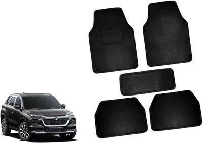 AUTO PEARL Polyester Standard Mat For  Maruti Wagon R 1.0(Black)