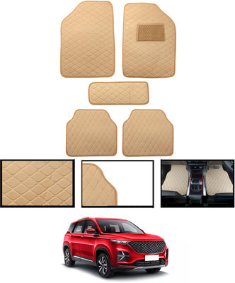 CCMM Leatherite Standard Mat For  MG Hector Plus(Beige)